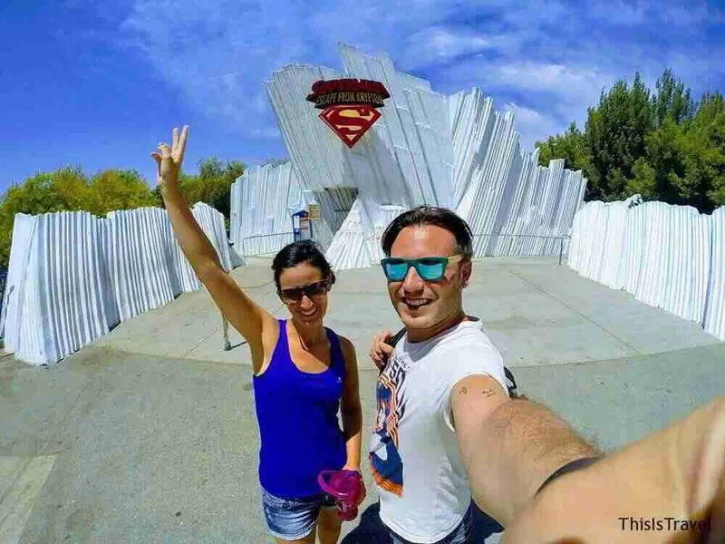 Costa oeste (2): Six Flags, para los más atrevidos