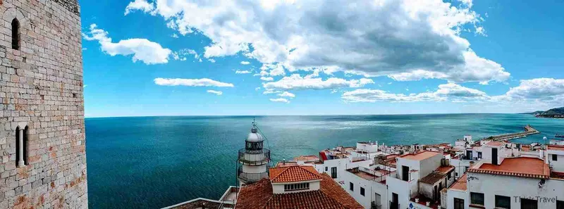 Peñíscola, en la provincia de Castellón