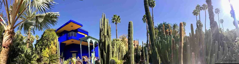 jardin Majorelle panoramica