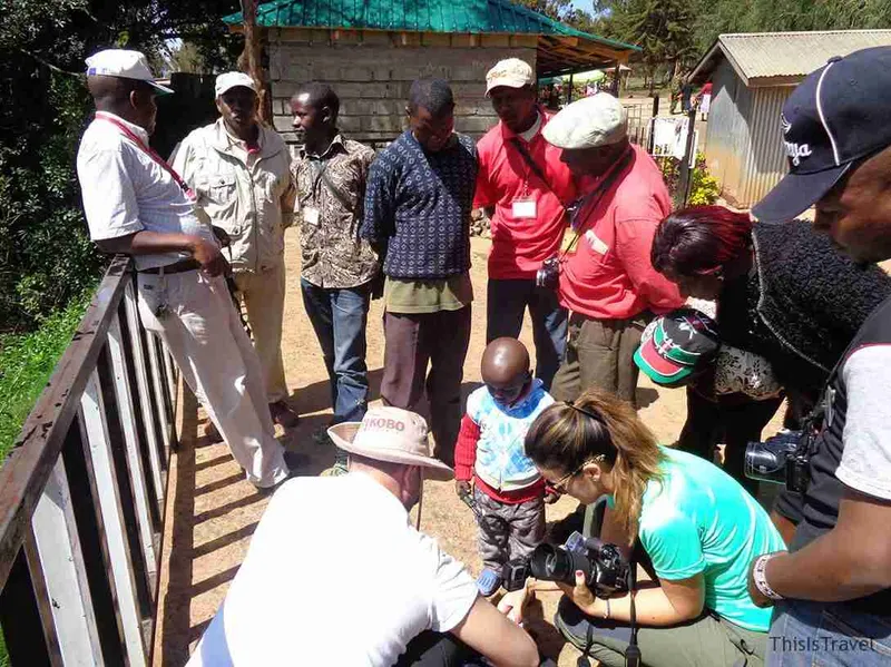 Drone y la gente de kenia