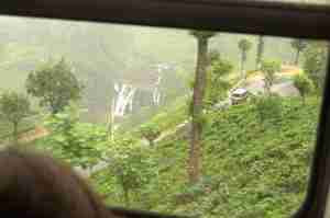 vistas desde el tren vista desde el tren de camino a Nuwara-Eliya