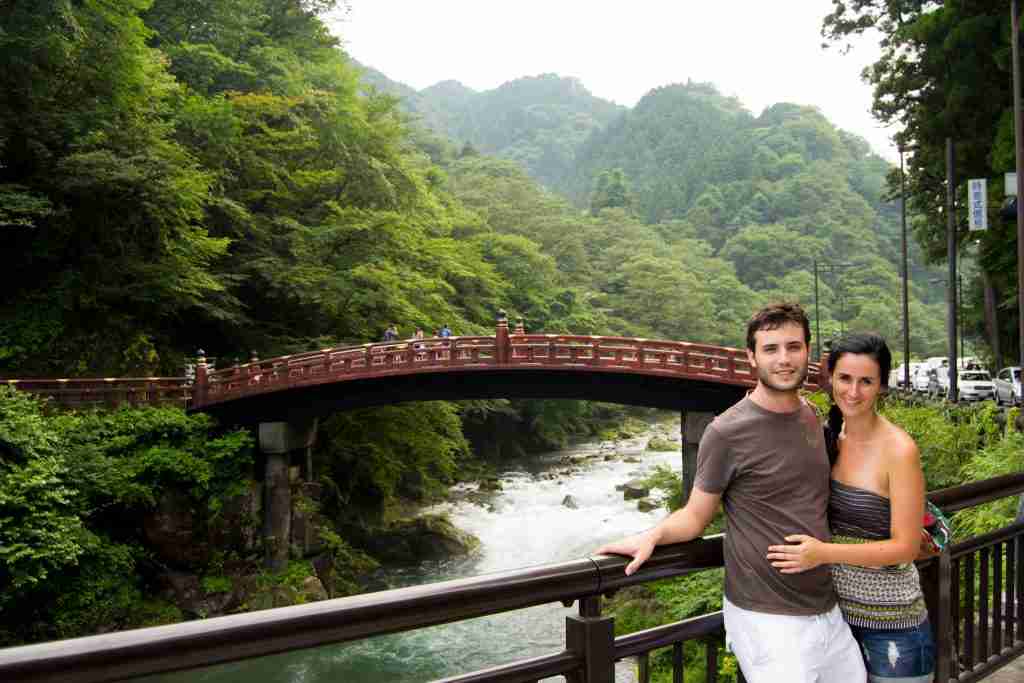 Puente de Nikko Puente Shinkyo