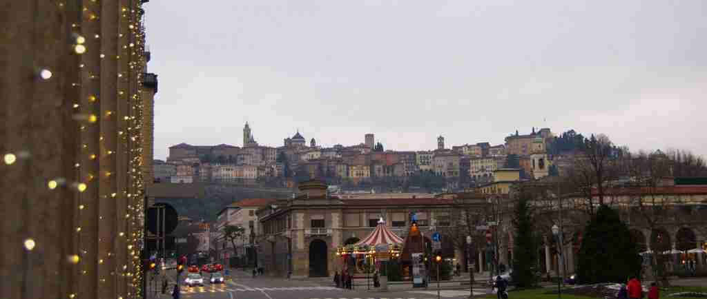 Vistas de la Citta Alta de Bergamo
