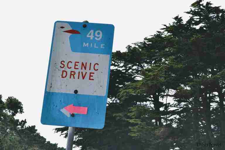 scenic drive SFO