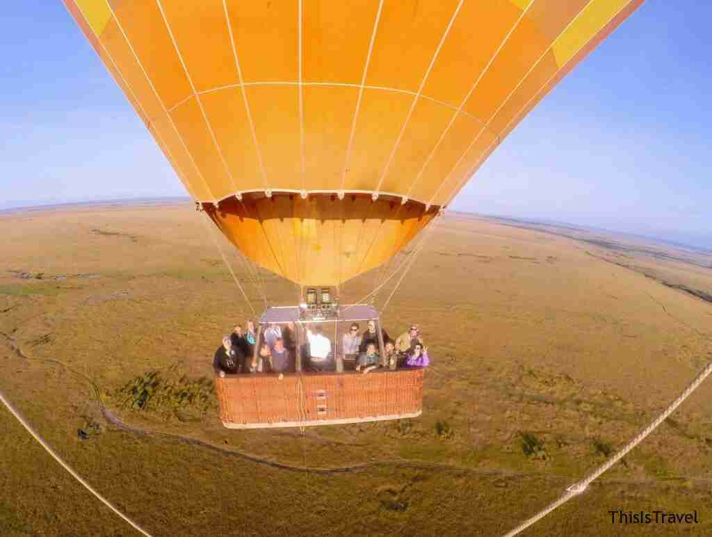 sobrevolando Kenia