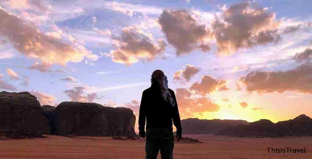 Wadi Rum puesta de sol