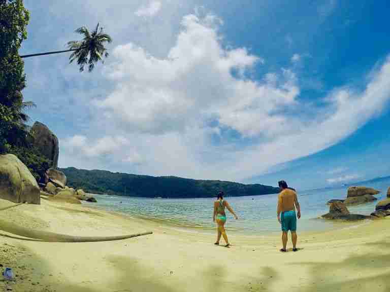DCIM101GOPROG0281271.JPG Perhentian Besar, una playa solitaria para dos